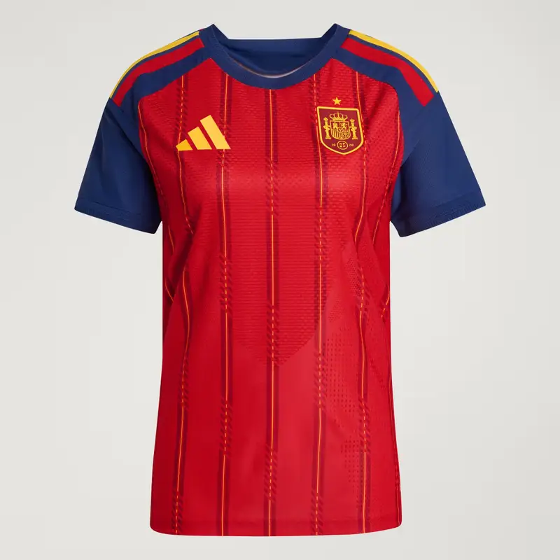 Maglia autentica Home 26 Spagna Vivid Red miniatura 4