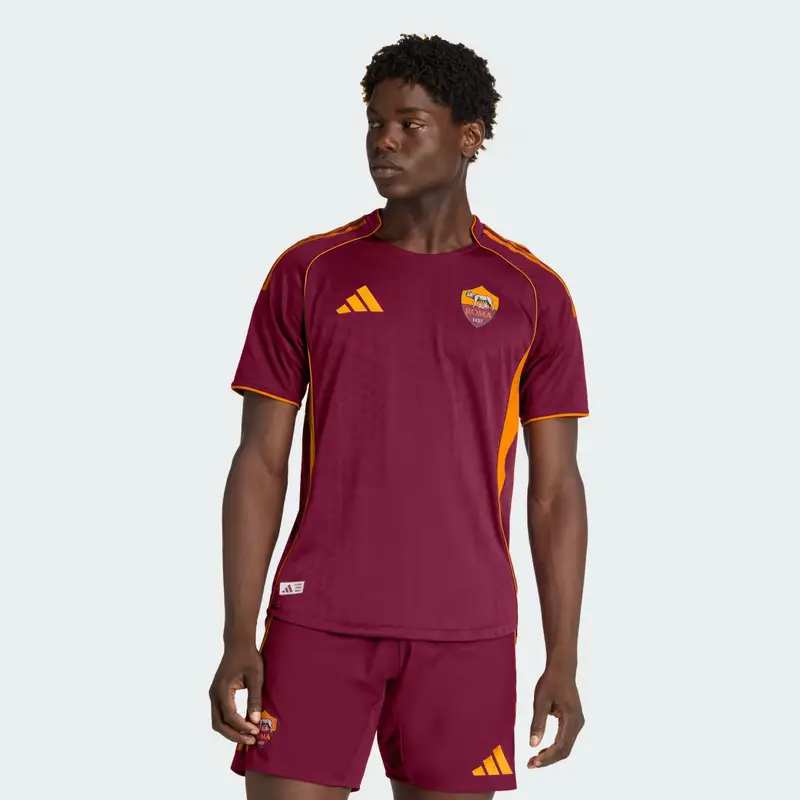 Maglia Authentic AS Roma 25/26 Home Legacy Burgundy