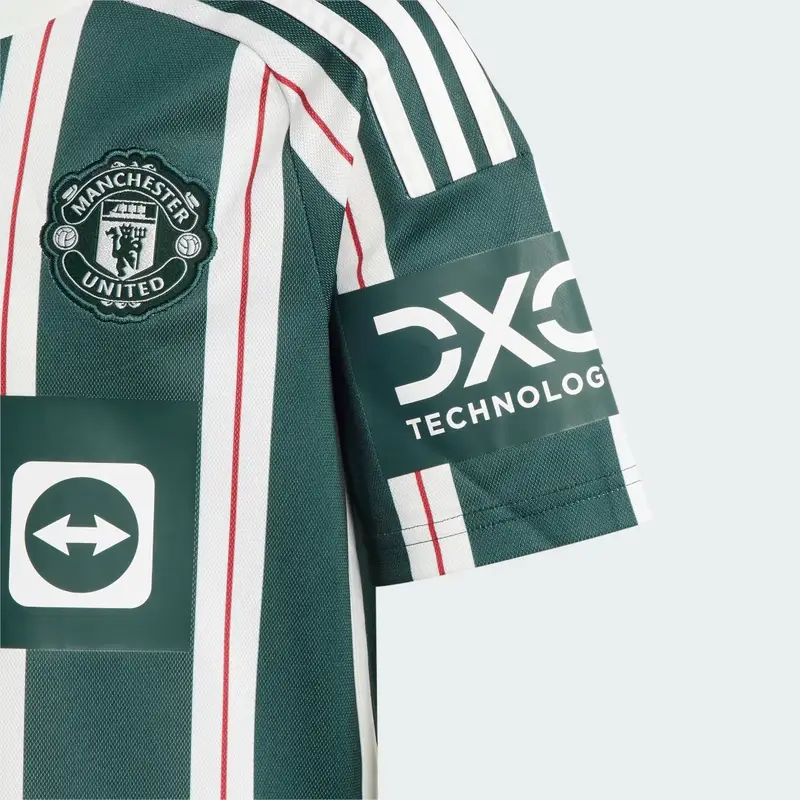 Maglia Away 23/24 Junior Manchester United FC Green Night miniatura 4