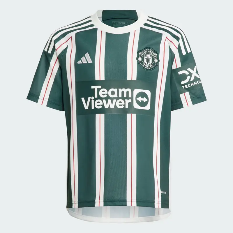 Maglia Away 23/24 Junior Manchester United FC Green Night