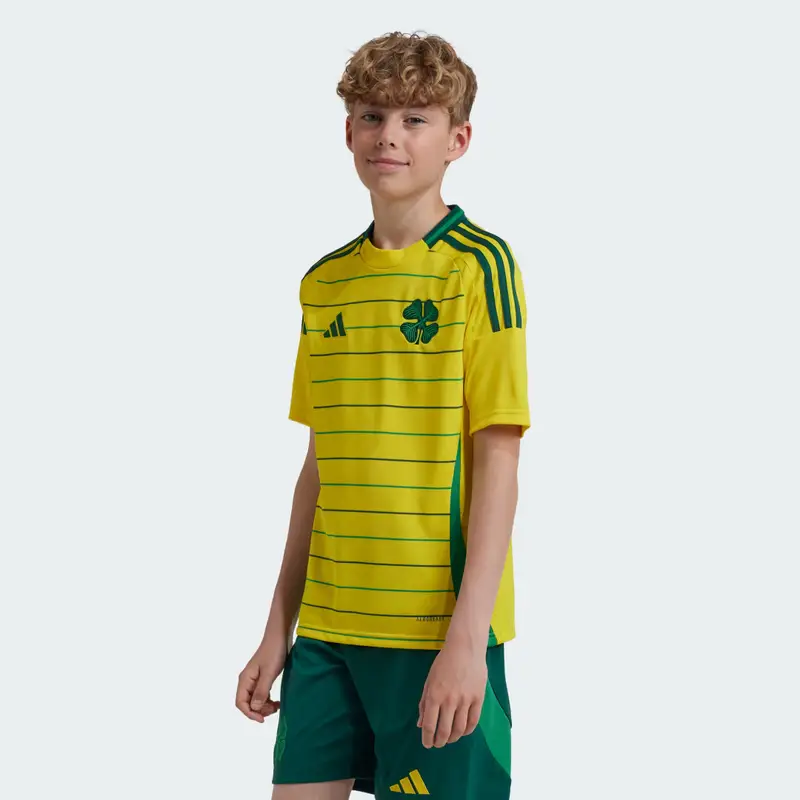 Maglia Away 24/25 Junior Celtic FC Team Yellow