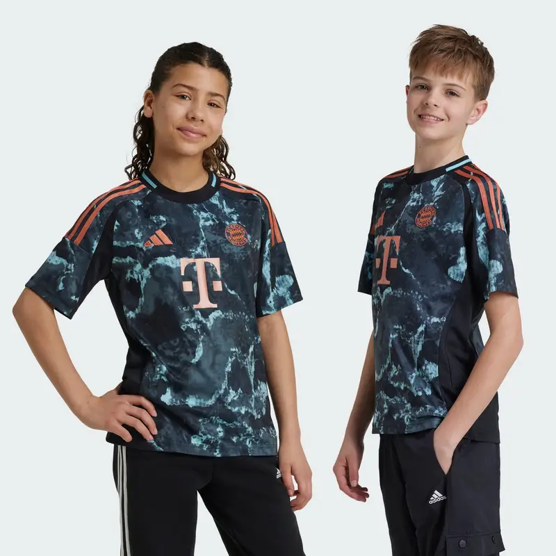 Maglia Away 24/25 Junior FC Bayern München | Adidas Nero