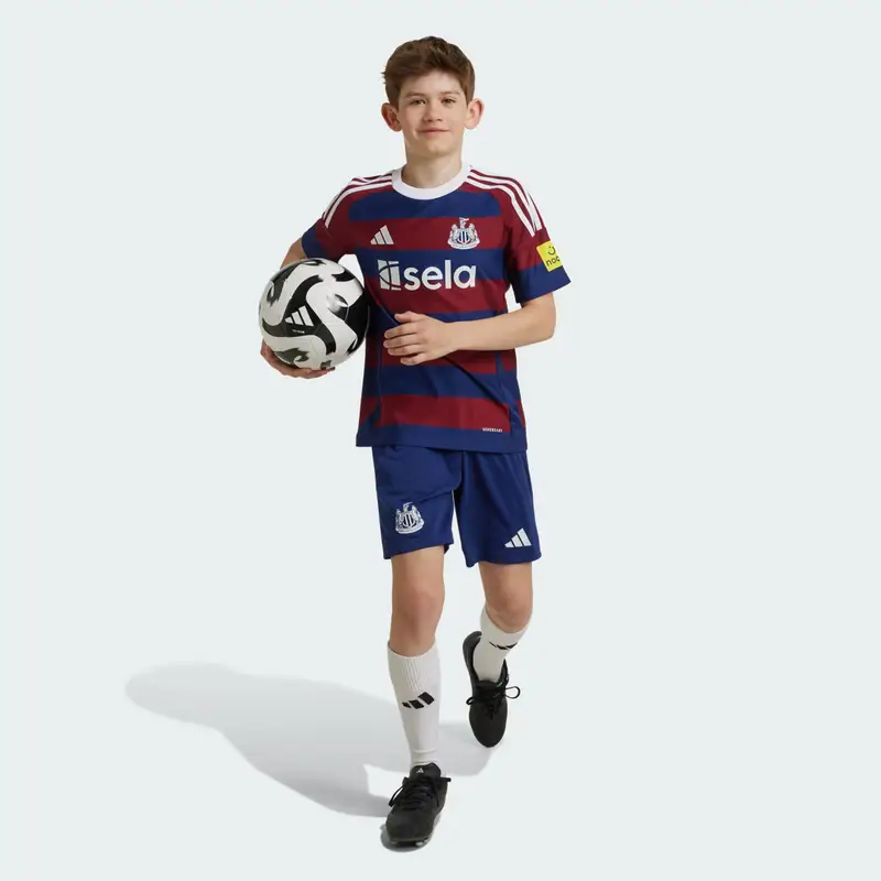 Maglia Away 24/25 Junior Newcastle United FC Team Coll Burgundy 2 miniatura 3