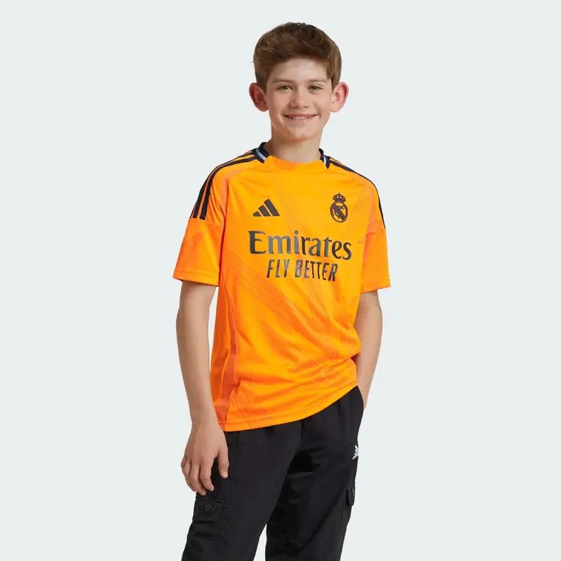 Maglia Away 24/25 Junior Real Madrid | Adidas Arancione