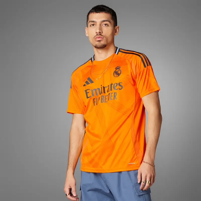 Maglia Away 24/25 Real Madrid Crew Orange