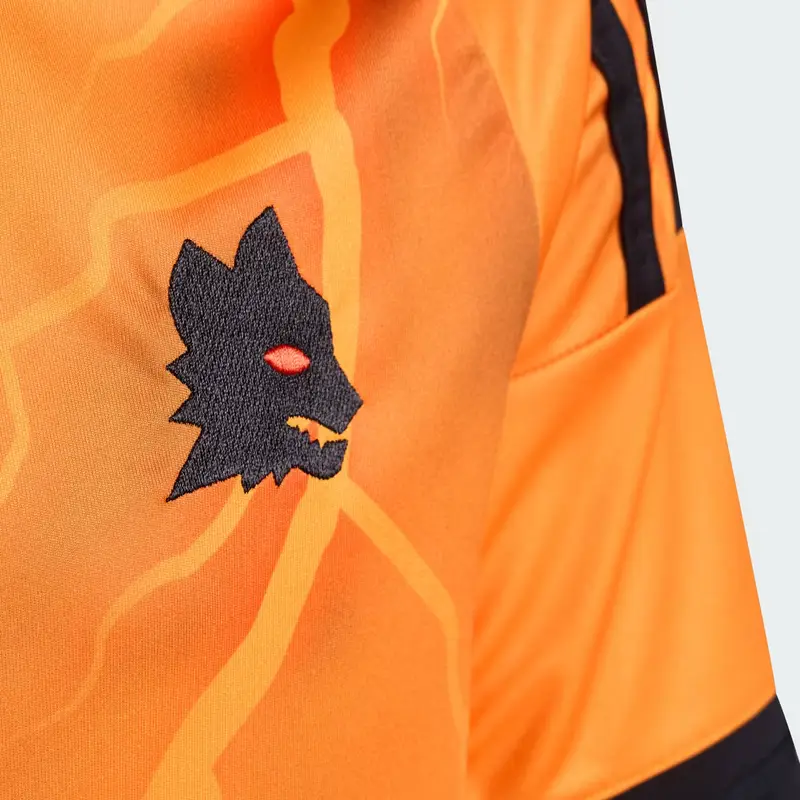 Maglia Away 25/26 Bambini e Bambine AS Roma Crew Orange miniatura 3