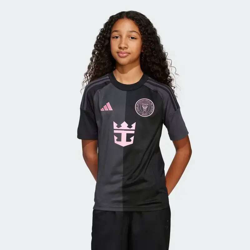 Maglia Away 25/26 Messi Kids Inter Miami CF Black miniatura 2