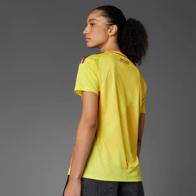 Maglia Away 25 (Women' s Team) Belgium Impact Yellow miniatura 2