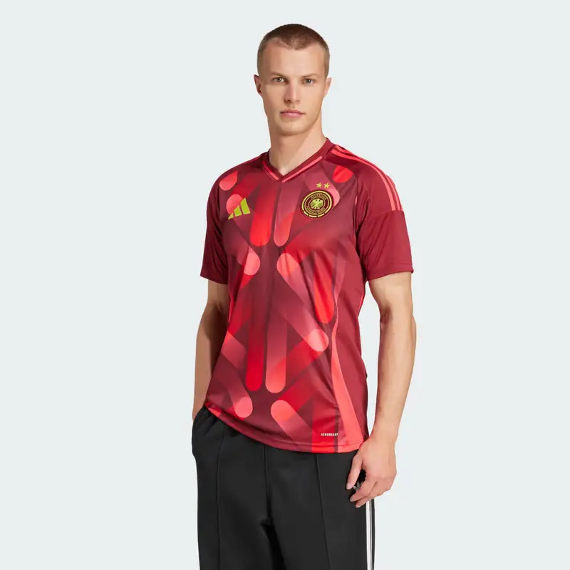 Maglia Away 25 (Women's Team) Germany Team Coll Burgundy 2