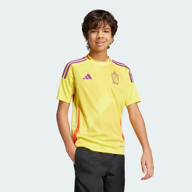 Maglia Away 25 (Women' s Team) Kids Belgium Impact Yellow miniatura 2