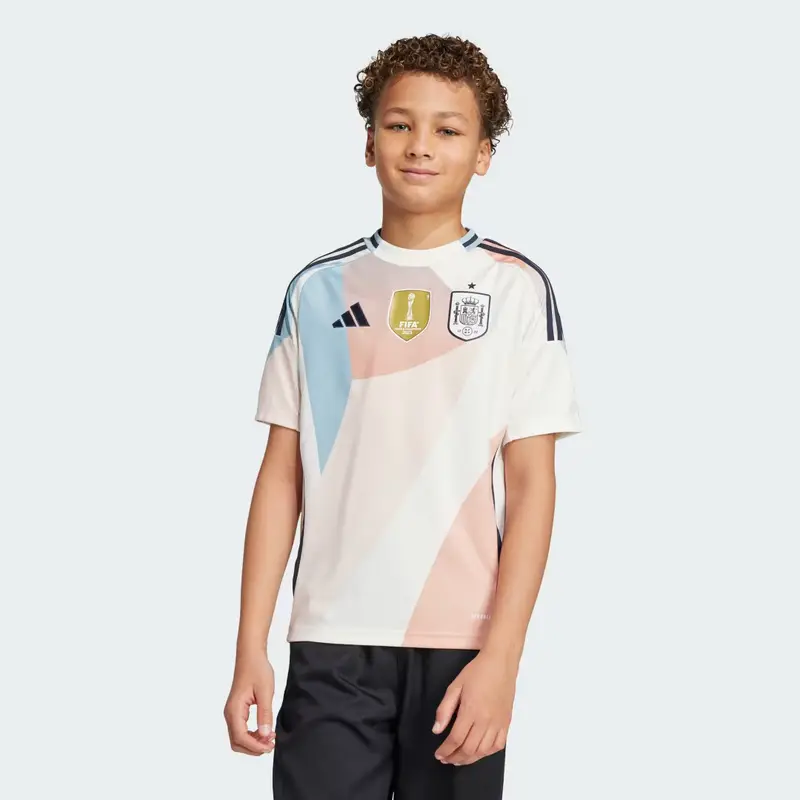Maglia Away 25 (Women' s Team) Kids Spain Chalk White miniatura 2