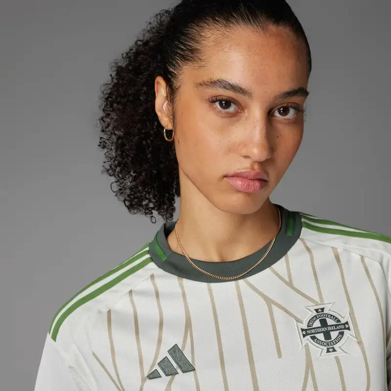 Maglia Away 25 (Women' s Team) Northern Ireland White Tint miniatura 4