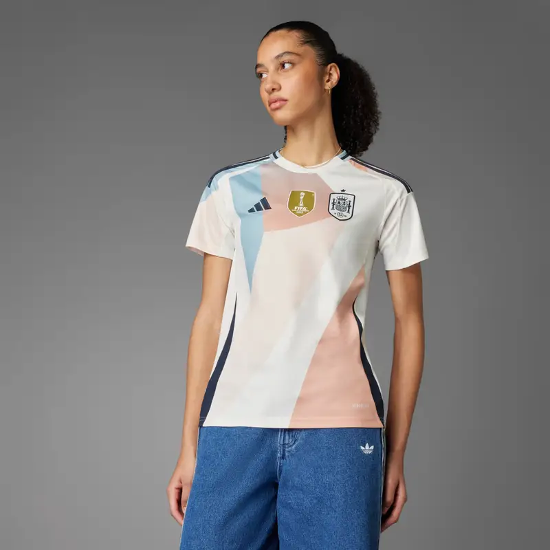 Maglia Away 25 (Women's Team) Spain Chalk White