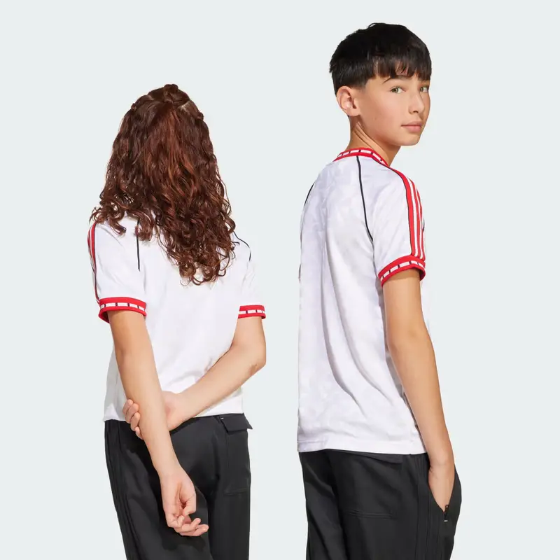 Maglia Away ' 91 Junior Manchester United FC White miniatura 3