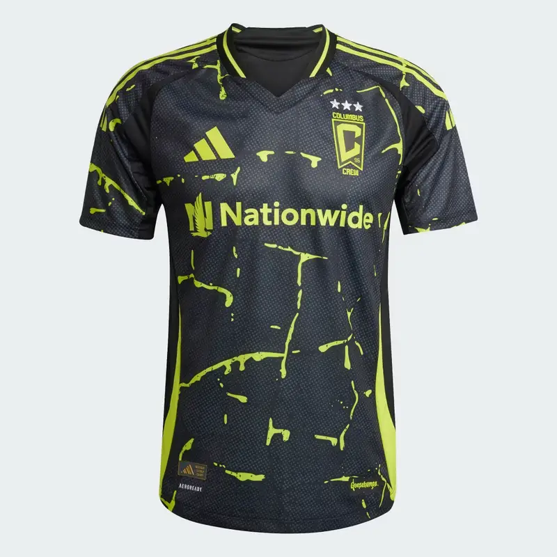 Maglia Away Authentic 25/26 Columbus Crew Black miniatura 4