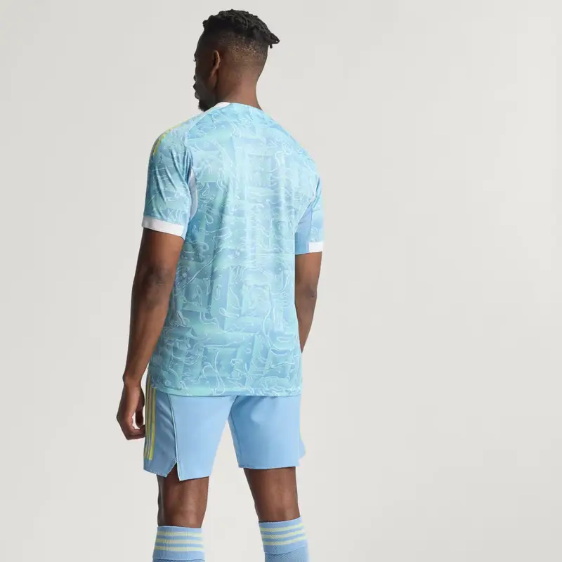 Maglia Away Authentic 25/26 Juventus Ash Blue miniatura 2