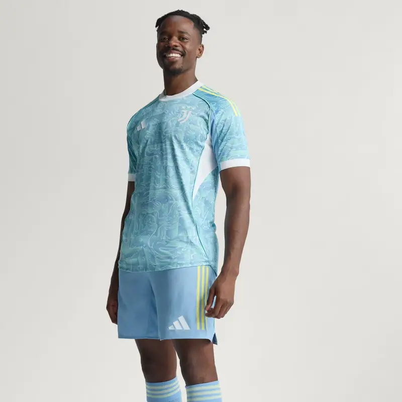 Maglia Away Authentic 25/26 Juventus Ash Blue