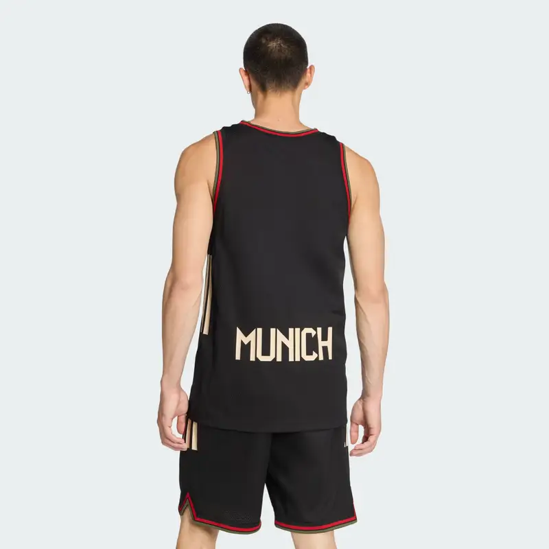 Maglia Basketball 3rd FC Bayern MÃ¼nchen Black miniatura 2