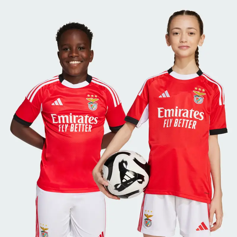 Maglia Benfica 25/26 Home Kids Benfica Red