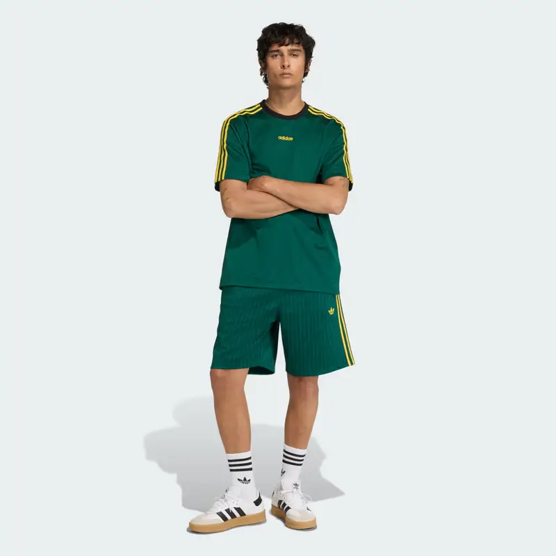 MAGLIA BRUISED BANANA JACQUARD Collegiate Green miniatura 3