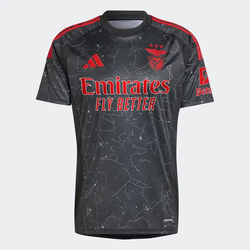 Maglia calcio adulto ADIDAS BENFICA ospiti | Adidas Nero