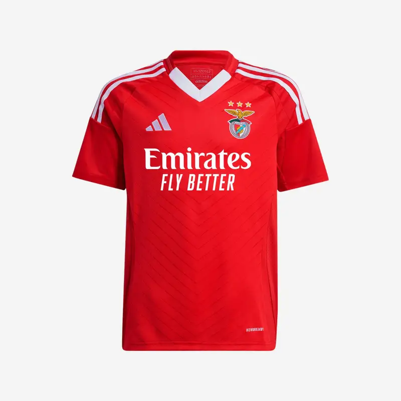 Maglia calcio bambino ADIDAS BENFICA home | Adidas Rosso