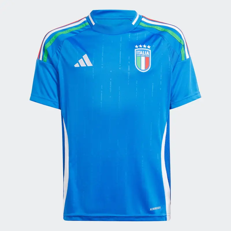 Maglia calcio bambino ADIDAS ITALIA home Euro 2024 | Adidas Blu