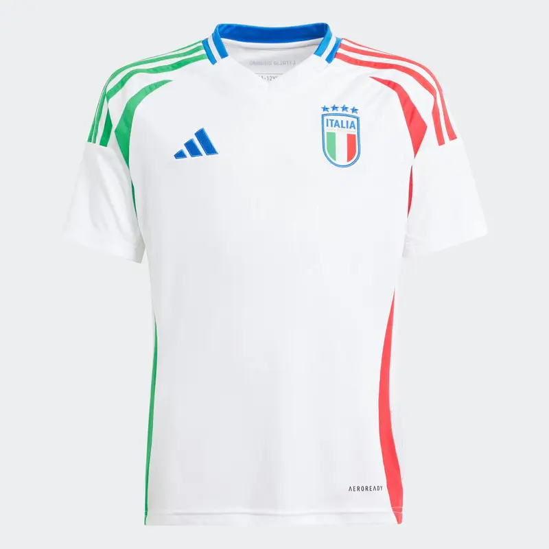 Maglia calcio bambino ADIDAS ITALIA ospiti Euro 2024 | Adidas Bianco