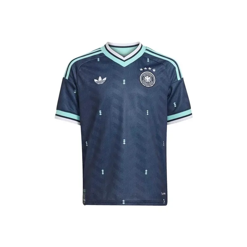 Maglia Calcio Da Trasferta Germania 26 Blu Bambino 13-14 Anni