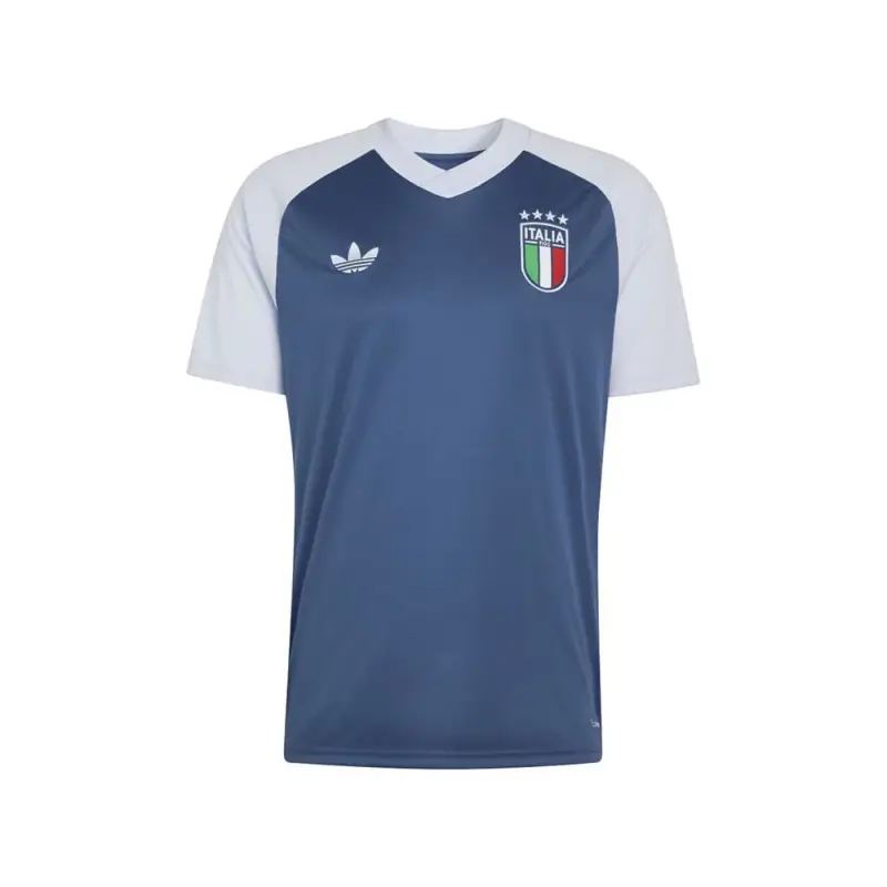 Maglia Calcio Pre-Partita Away Italia 26 Blu Uomo M