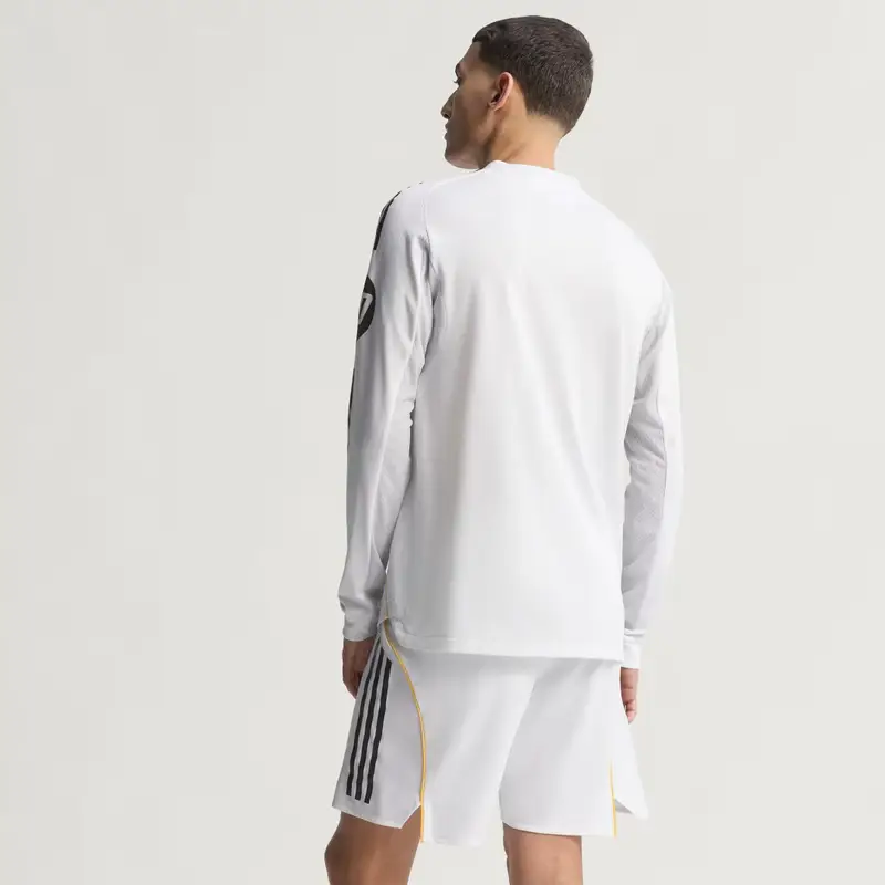 Maglia Casa Autentica Manica Lunga Real Madrid 25/26 White miniatura 2
