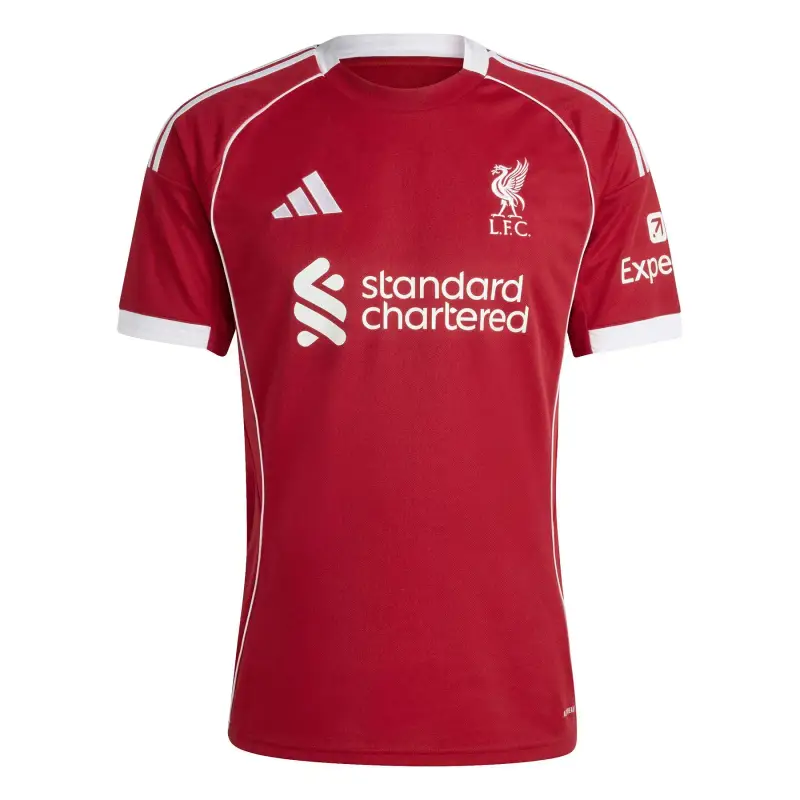 Maglia Casa Liverpool FC 2025/26