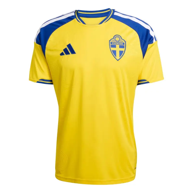 Maglia Casa Svezia Coupe du Monde 2026 Jaune