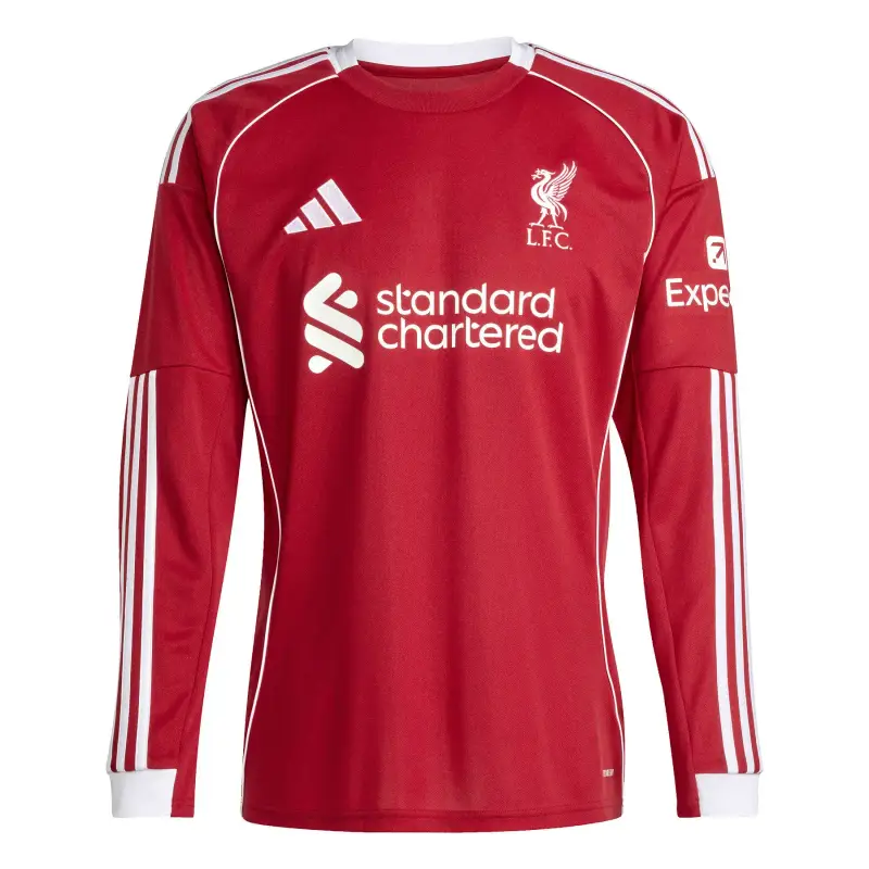 Maglia Casalinga a Maniche Lunghe Liverpool FC 2025/26