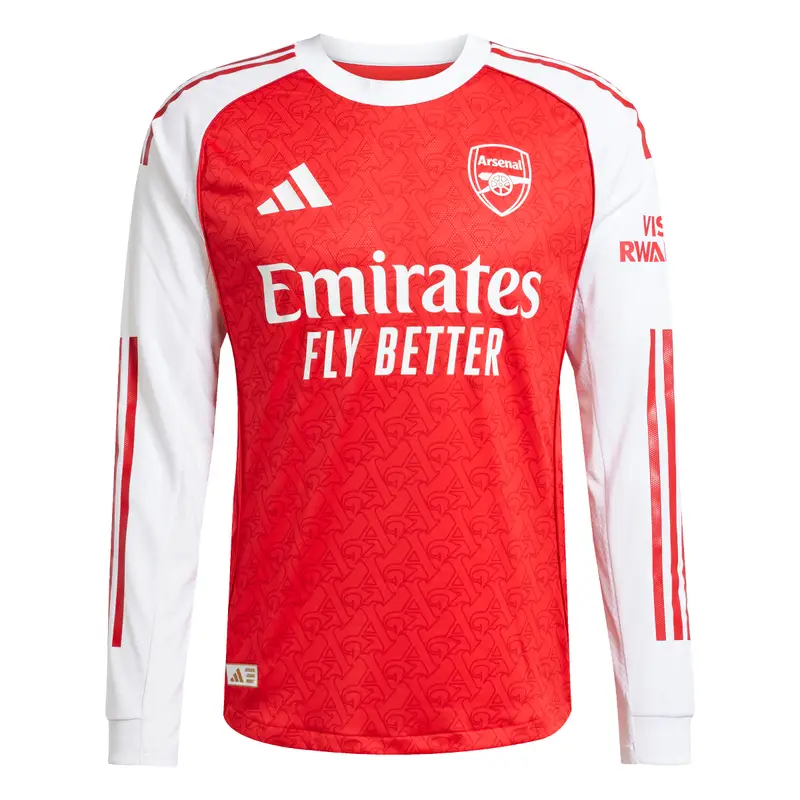 Maglia Casalinga Autentica Arsenal 2025/26 Rouge