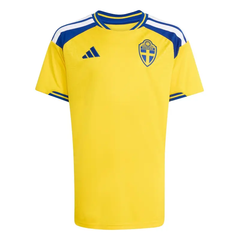 Maglia Casalinga Bambino Svezia Coupe du Monde 2026 Jaune
