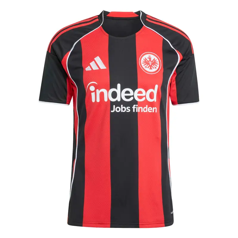 Maglia Casalinga Eintracht Francoforte 2025/26 Noir