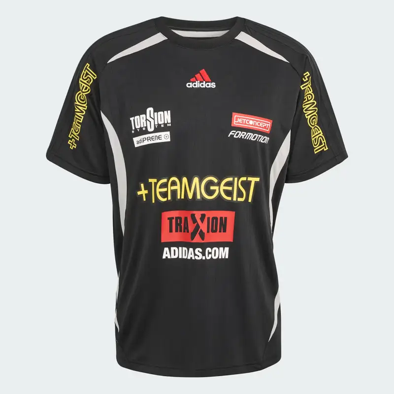 MAGLIA CON GRAFICA MOTO TEAMGEIST Black miniatura 4