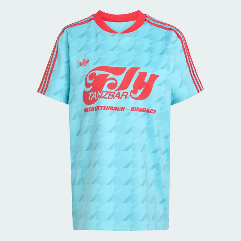 Maglia con stampa grafica Football Allover Blue Glow miniatura 4
