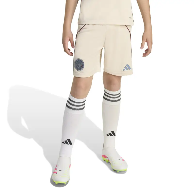 Maglia corta terzo bambino Ajax Amsterdam 2025/26 Beige
