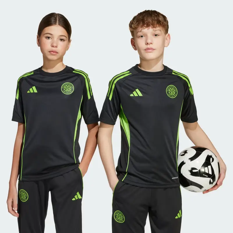 Maglia da allenamento Celtic FC Tiro 25 Competition Bambini Black miniatura 2