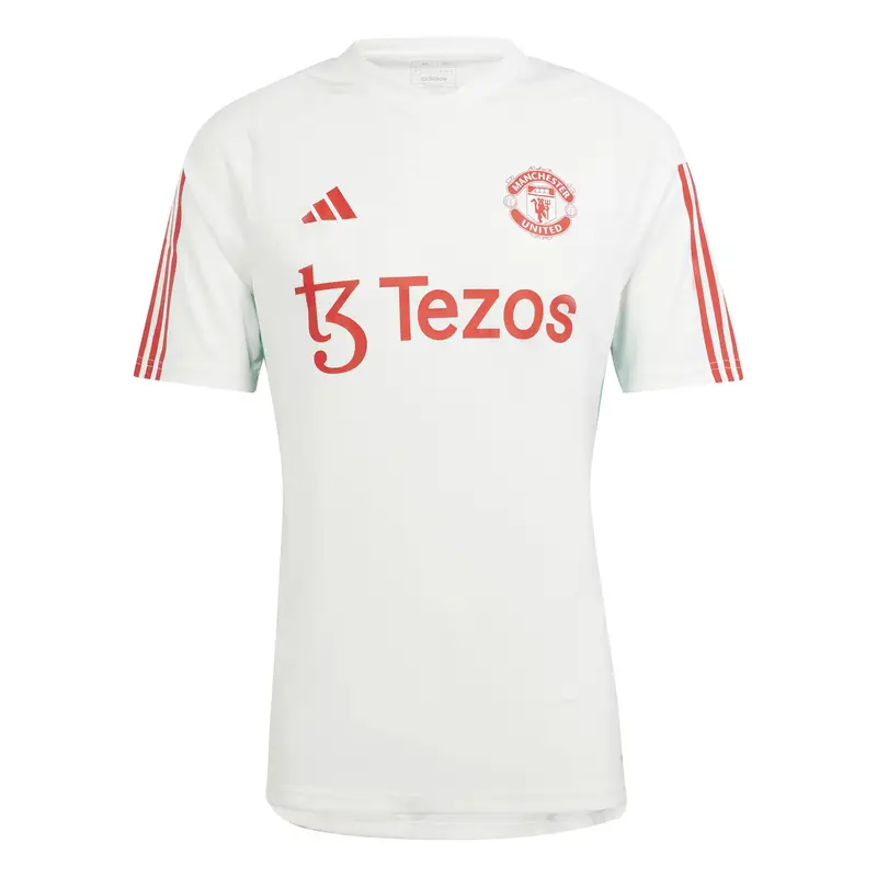 Maglia da allenamento Manchester United Tiro 2023 Blanc