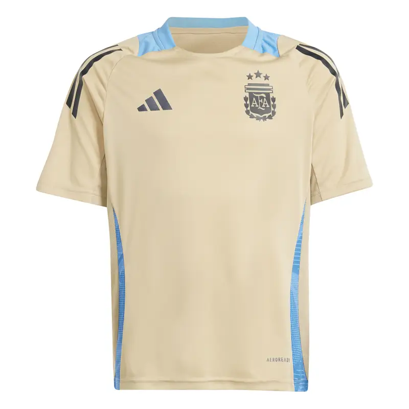 Maglia da allenamento per bambini Argentina Copa America 2024 Beige