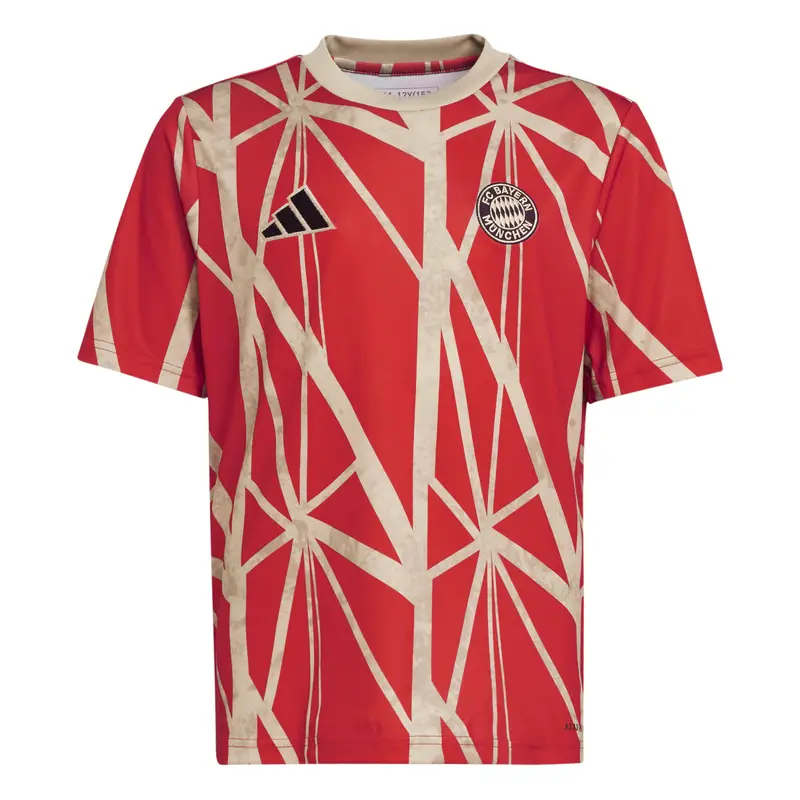 Maglia da allenamento per bambini Bayern Munich 2024/25 Rouge