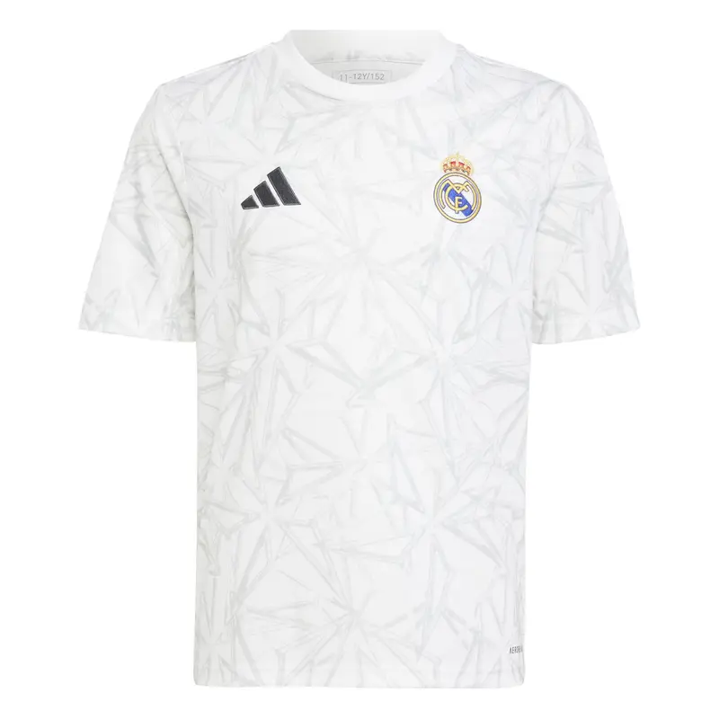 Maglia da allenamento per bambini Real Madrid 2024/25 Blanc