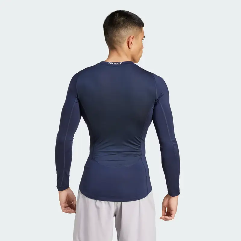 Maglia da allenamento TECHFIT Compression Long Sleeve Legend Ink miniatura 2