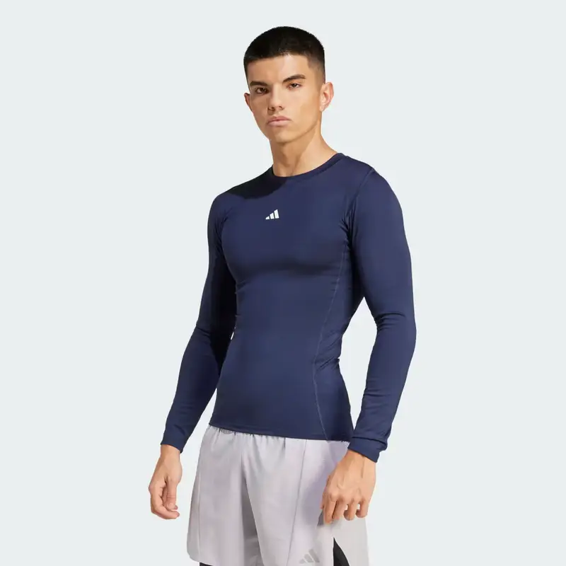 Maglia da allenamento TECHFIT Compression Long Sleeve Legend Ink