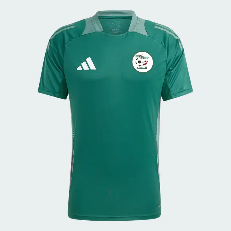 Maglia da allenamento Tiro 24 Algeria Team Dark Green miniatura 4