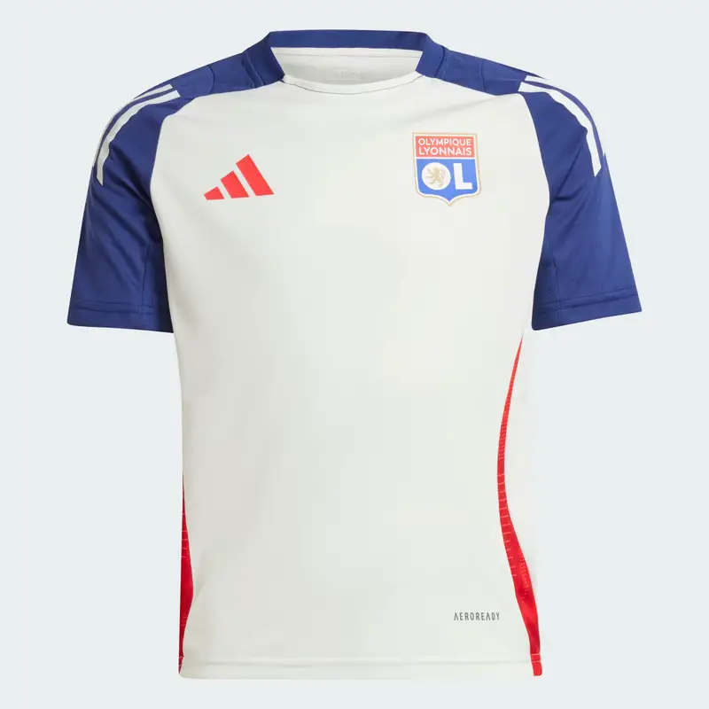 Maglia da allenamento Tiro 24 Junior Olympique Lyonnais White Tint miniatura 4