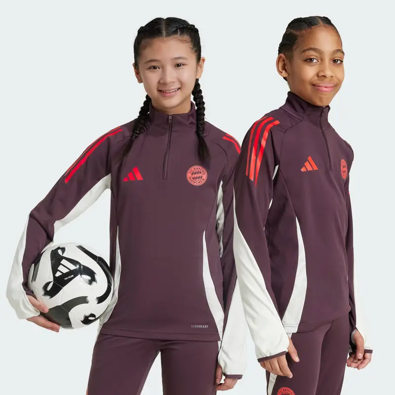 Maglia da allenamento Tiro 24 Kids FC Bayern München | Adidas Viola reale